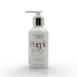 PURPLE DUCK Hydrating Body Oil for Women | Lightweight Natural Moisturizing Oil | Fast-Absorbing Moisturizer | Scented Body Oil for Women - Pink Pepper 3 Oz