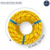 Arborist Rigging Rope Bull Rope (1/2 in x 150ft) Polyester