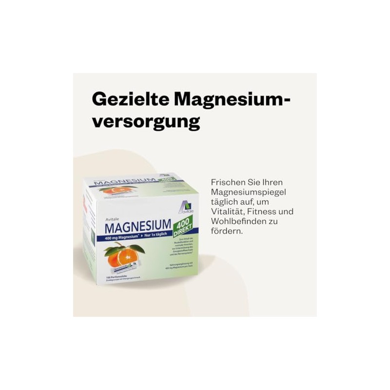 Magnesium 400 Direct Orange Pack of 100 Bags