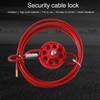 Cable Lock Kit Adjustable Insulation Universal for Valve Red Energy