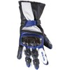 Richa Ravine Leather Motorcycle Gloves 3XL Black Blue
