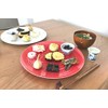 Yamani 52190621 Medium Plate, Red, 19.2 Tied