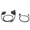 U94 PTT Adapter Durable Portable Military Intercom Headset Adapter for