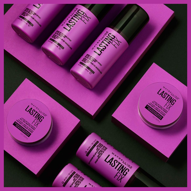 Maybelline Facestudio Lasting Fix Setting + Perfecting Loose Powder Makeup,