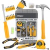 Hi-Spec Small Tool Box for Home and Office DIY, 25-Piece