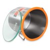 BACOENG 5 Gallon Tempered Glass Lid Stainless Steel Vacuum Chamber