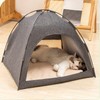 Cat Tent Bed Large Space Breathable Comfortable Washable Pet Tent