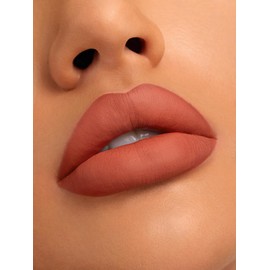 SHEGLAM Matte Allure Liquid Lipstick Long Lasting High Pigment Lipstick Nourishing Sunflower Oil Reduce Lip Care-Misty Rose