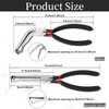 Electrical Disconnect Pliers, 2025 Upgrade Automotive Tools Electrical Connector Pliers,