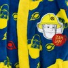 Fireman Sam Boys Dressing Gown Blue Age 6 to 7