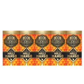 Royal Blunts Billionaire Wraps - Milli Mango Flavor - 5 Pouches, 10 Wraps Total!