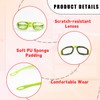 Bojueshaw Green Onion Goggles,Anti-splash Tearless Glasses,Windproof Dustproof Eyes Protector for