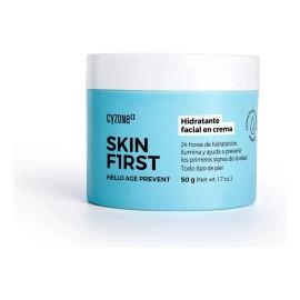 Skin First Crema Facial Hello Age Prevent Vitamina Todo Tipo Piel Día Noche