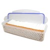 BullCharged Plastic Container Storage Case for 200 Cigarette Filter Tubes