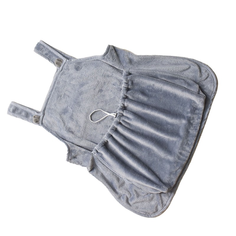 Cat Carrier Apron with Sleeping Pocket Large Space Drawstring Opening