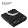 Digital Coffee Scale with Timer Waterproof Touch Screen Rechargeable 3kg/0.1g