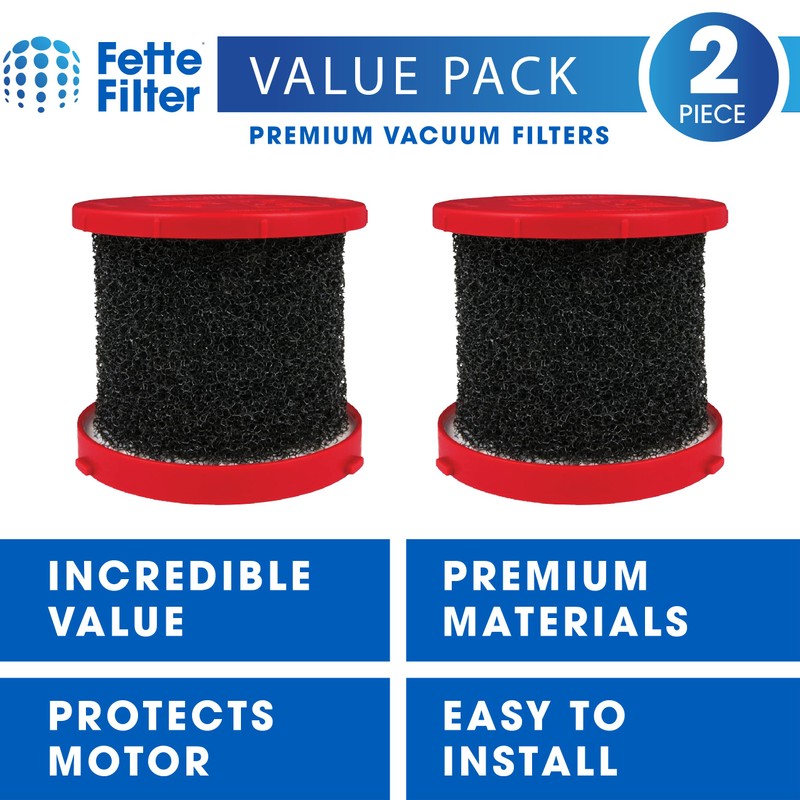 Fette Filter - Foam Filter Compatible with Milwaukee 49-90-2015 Wet/Dry