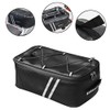 Bicycle Pannier Rack Bag, Bicycle Rear Bag with Reflective Strips