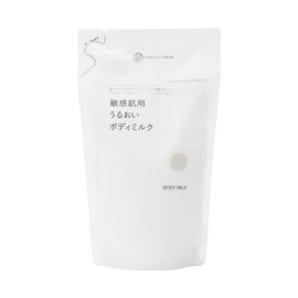 MUJI 83500405 Moisturizing Body Milk for Sensitive Skin (For Refill), 9.1 fl oz (270 ml)