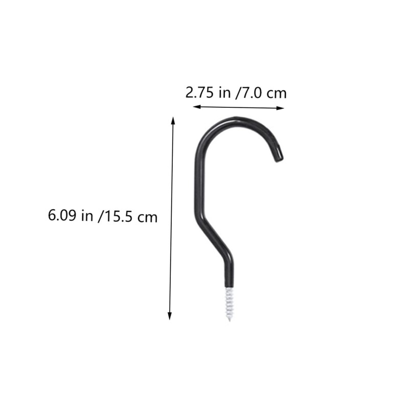 TEHAUX 10 Sets Bike Hooks Set for Wall Mounting Durable