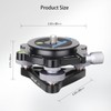 Diameter 85 mm Tripod Levelling Base, Camera Leveling Machine, Aluminium,