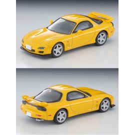 Tomytec Tomica Limited Vintage Neo LV-N267d Mazda RX-7 Type R Bathurst R (Yellow) 2001 Finished Product