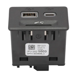 KASturrboo Console USB Connector Auxiliary Jack Adapter for 2018-2020 CT6 XT4 XTS Blazer Acadia Silverado Sierra 1500, Replace 13525431 13529869