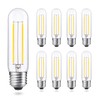 AIELIT Dimmable T10 LED Bulbs, 5000K Daylight T30 LED Tubular