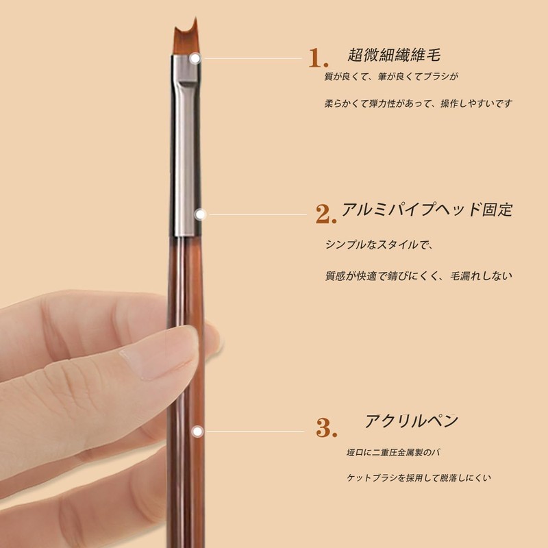 Mirhua Nail Brush 9 Pcs Nail Art Pen Sculpting Nail
