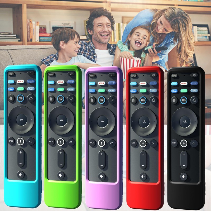 4PACK Case Cover for VIZIO XRT260 Smart TV Remote Control
