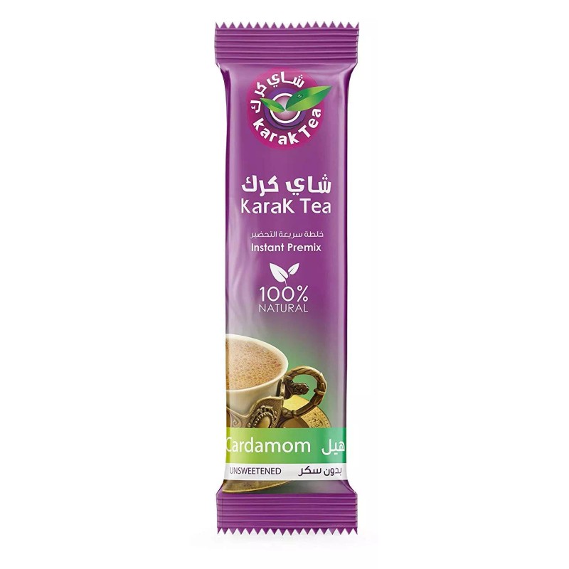 Triple Traders Unsweetened Karak Tea with Cardamom 10 Packs