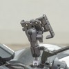 FANAUE Composite Double Socket Swivel Arm,DA-100PRO 3.7" Length, Aluminum Construction,
