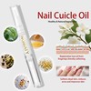 NGMATY 2PCS Natural Cuticle Oil Pen, Finger Edge Manicure Nourishing
