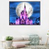 DIY Diamond Painting Kit Castle Embroidery Arts Craft Picture for
