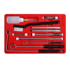 CANOPUS Professional Spray Gun Cleaning Kit, 23 Piece Complete Maintenance Set for Cleaning HVLP Spray Guns, Paint Guns, Air Tools, Airbrush, Storage Case Included