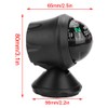 Ausla Boat Compass Portable Adjustable Navigation Bullet Compass with High