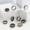 SOXEMAN 9 pieces/set of men's rings set (3 of which