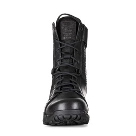 5.11 Tactical Men's A/T Waterproof Boots, 8", Full Side Zipper, All Terrain, Black, 10 Regular, Style 12444ABR