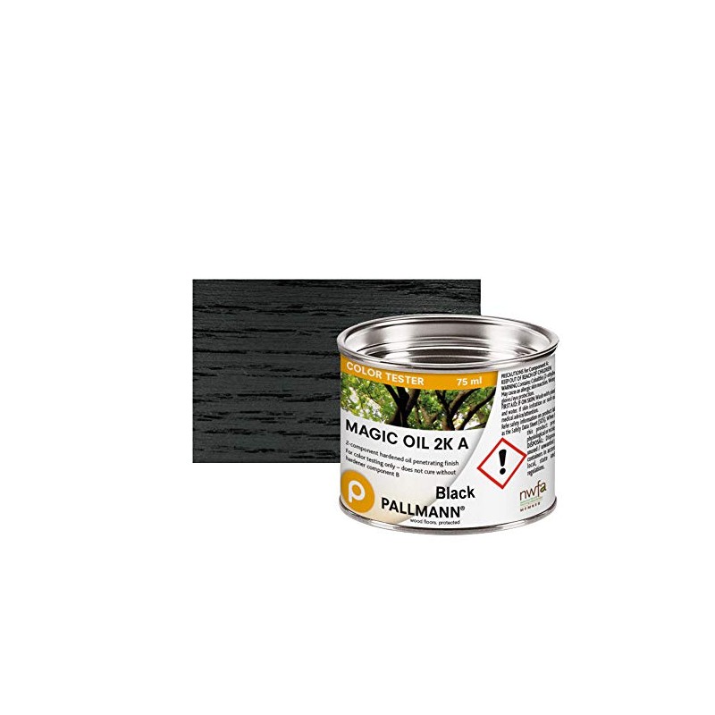 Pallmann Oil 2K Color Sample (Black)