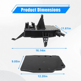 NLQR Engine Computer PCM Plastic Housing Case Box Compatible with Escape 2013-2016 Compatible with Lincoln MKC 2015-2016 Compatible with Ford Focus 2012-2018# CV6Z12B523C CV6Z12A659C