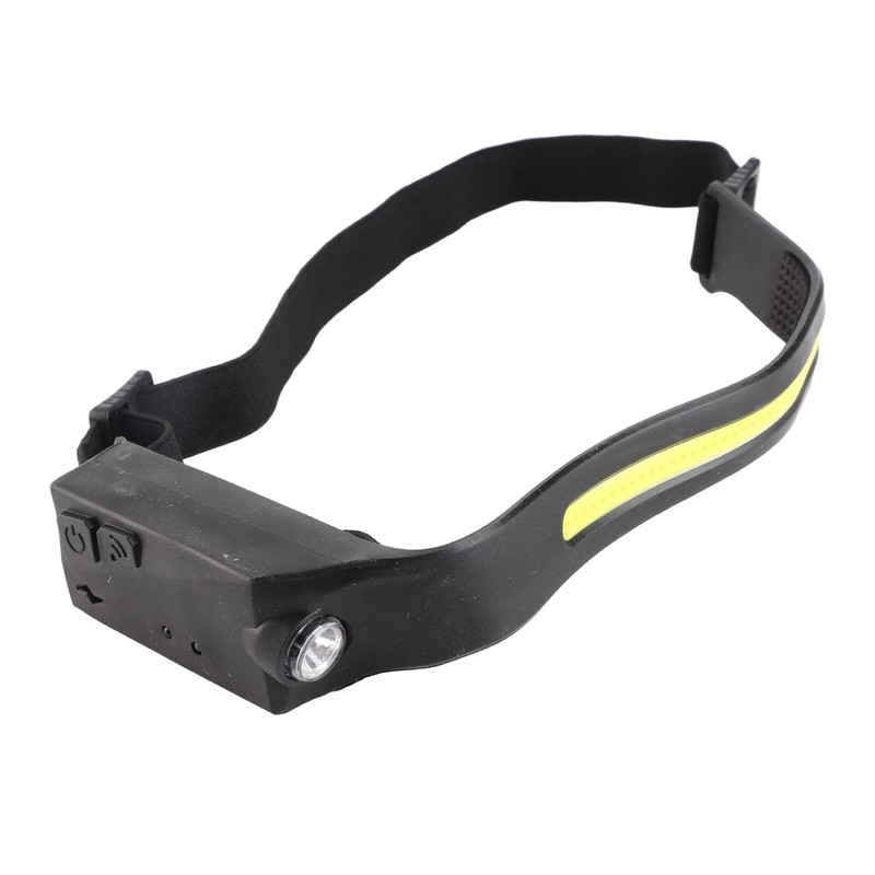 COB Headlight Smart Sensing USB Charging IPX4 Waterproof 5 Modes