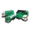 4 Pcs Garbage Truck Toy 1/32 Scale Inertial Drive Sanitation