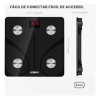 Bascula Digital Peso Baño Bluetooth Personas 175 Kg Pesa Corporal