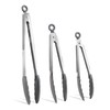 COOK WITH COLOR Stainless Steel Silicone Tipped Kitchen & BBQ