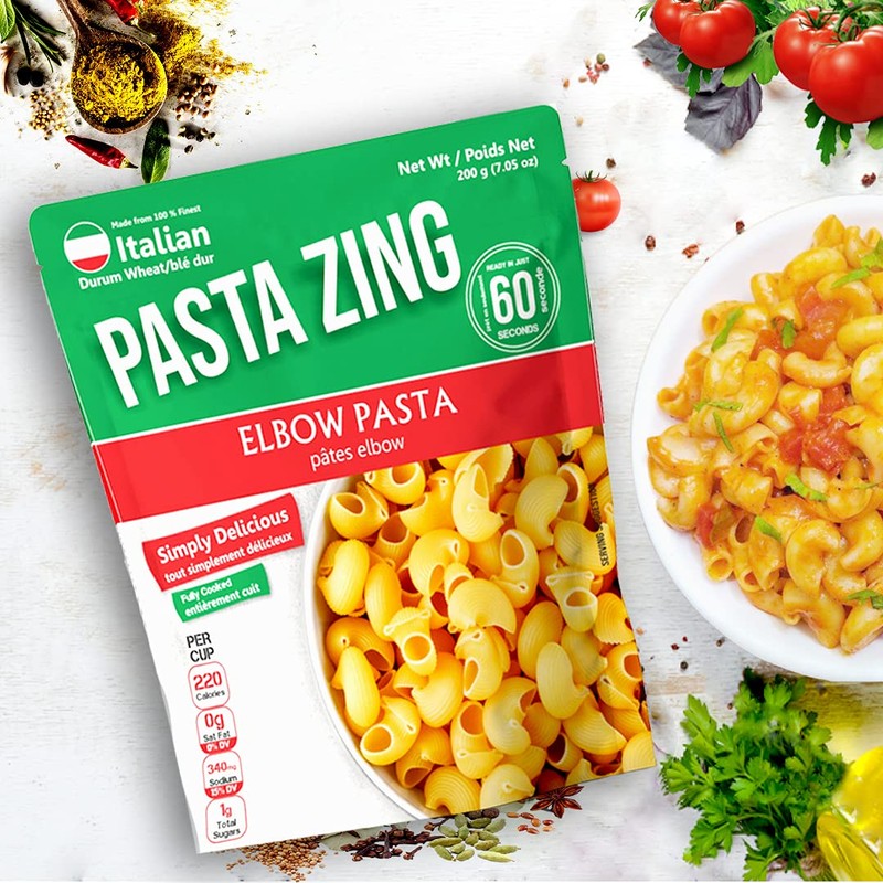 Pasta Zing Elbow Pasta | Ready To Eat Plain Pasta