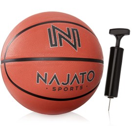 NAJATO Sports Basketball | Basketball Size 7 Including Ball Pump