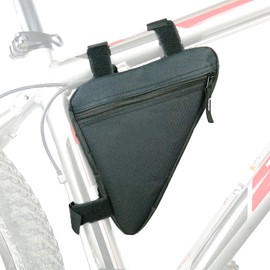 COTOUXKER Bike Frame Bag, Mountain Bike Bag for Road and Mountain Bikes Lightweight Cycling Storage Bags (Small black)