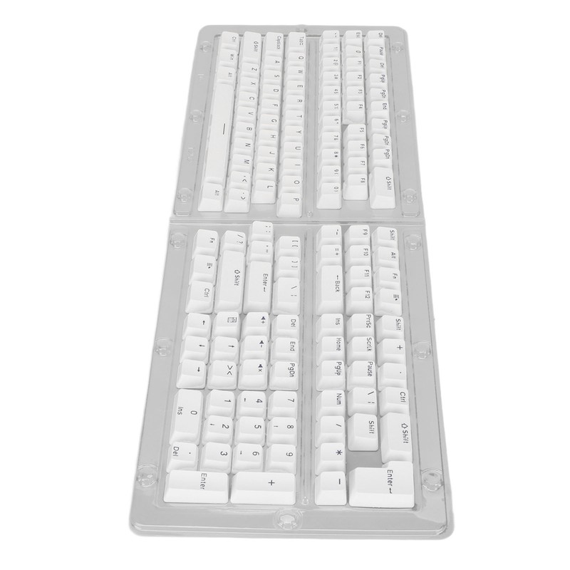 132 Key PBT Keyboard Keycaps OEM Height Secondary Injection Molding