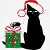 CafePress Santa Cat & Mouse Dog T Shirt Dog T-Shirt,