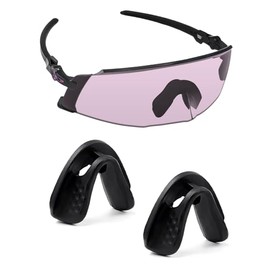 Biyxpiv Replacement Nose Pads Nose Piece Nose Guards for Oakley Kato OO9455 Kato X OO9475 Sunglasses, Easy Installation, High Bridge Fit(small) Nose Pad X 2